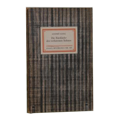 Buch - André Gide Die Rückkehr des verlorenen Sohnes Insel Bücherei