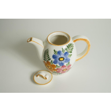 Kaffeekanne mit Deckel "Silvia" SMF Schramberg Keramik handbemalt