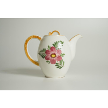 SMF Schramberg Handbemalt Kaffeekanne Keramik Kanne mit Deckel