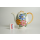 Kaffeekanne mit Deckel "Silvia" SMF Schramberg Keramik handbemalt