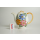 SMF Schramberg Handbemalt Kaffeekanne Keramik Kanne mit Deckel
