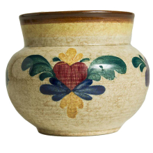 Villeroy & Boch Keramikvase Vintage Deko Handbemalt...