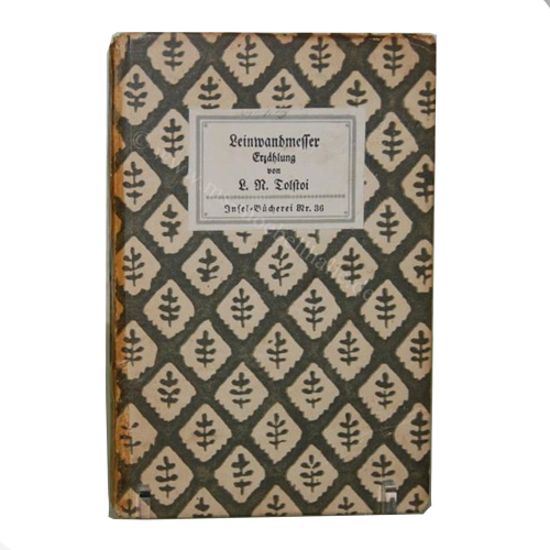 Buch - Leo N. Tolstoi Leinwandmesser Insel Bücherei