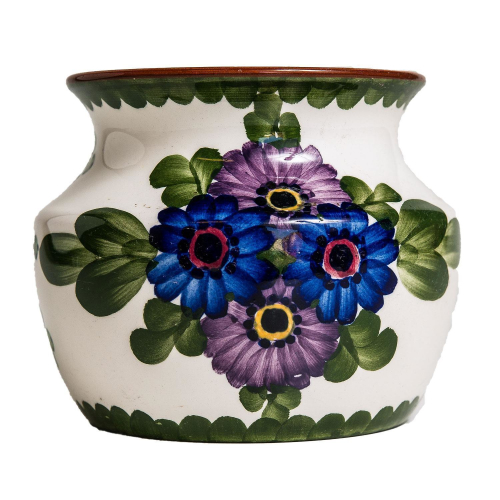 Annaburg Tischvase "Sybilla" Vintage Vase Keramik Handbemalt
