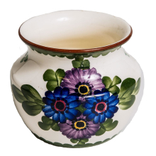 Annaburg Tischvase "Sybilla" Vintage Vase Keramik Handbemalt