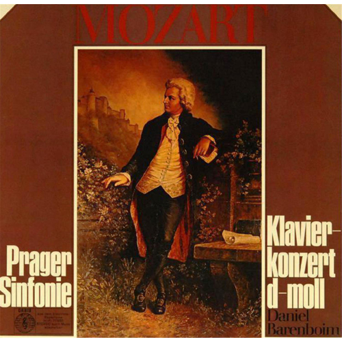 Schallplatte Prager Sinfonie Klavierkonzert D-Moll Mozart Daniel Barenboim