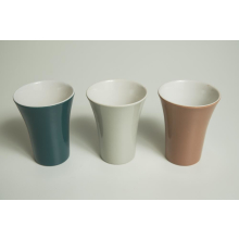 3 Tischvasen Keramik verschiedene Farben
