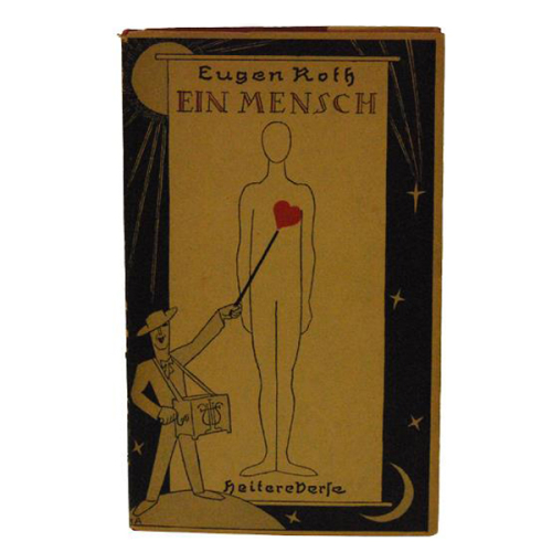Buch - Eugen Roth Ein Mensch Buch - druckerei Hugo Matthes 1949