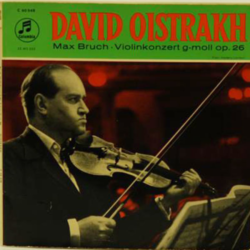 Schallplatte "Violinkonzert g-moll op. 26" Bruch David Oistrakh LP