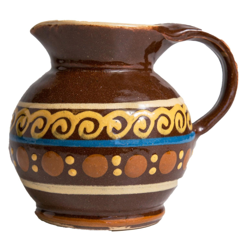 Müller & Dönig Milchkännchen Keramik Geschirr Vintage Handbemalt
