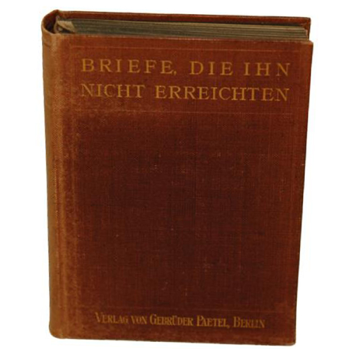 Buch Elisabeth von Heyking "Briefe, die ihn nicht erreichten" Gebrüder Paetel Verlag 1906