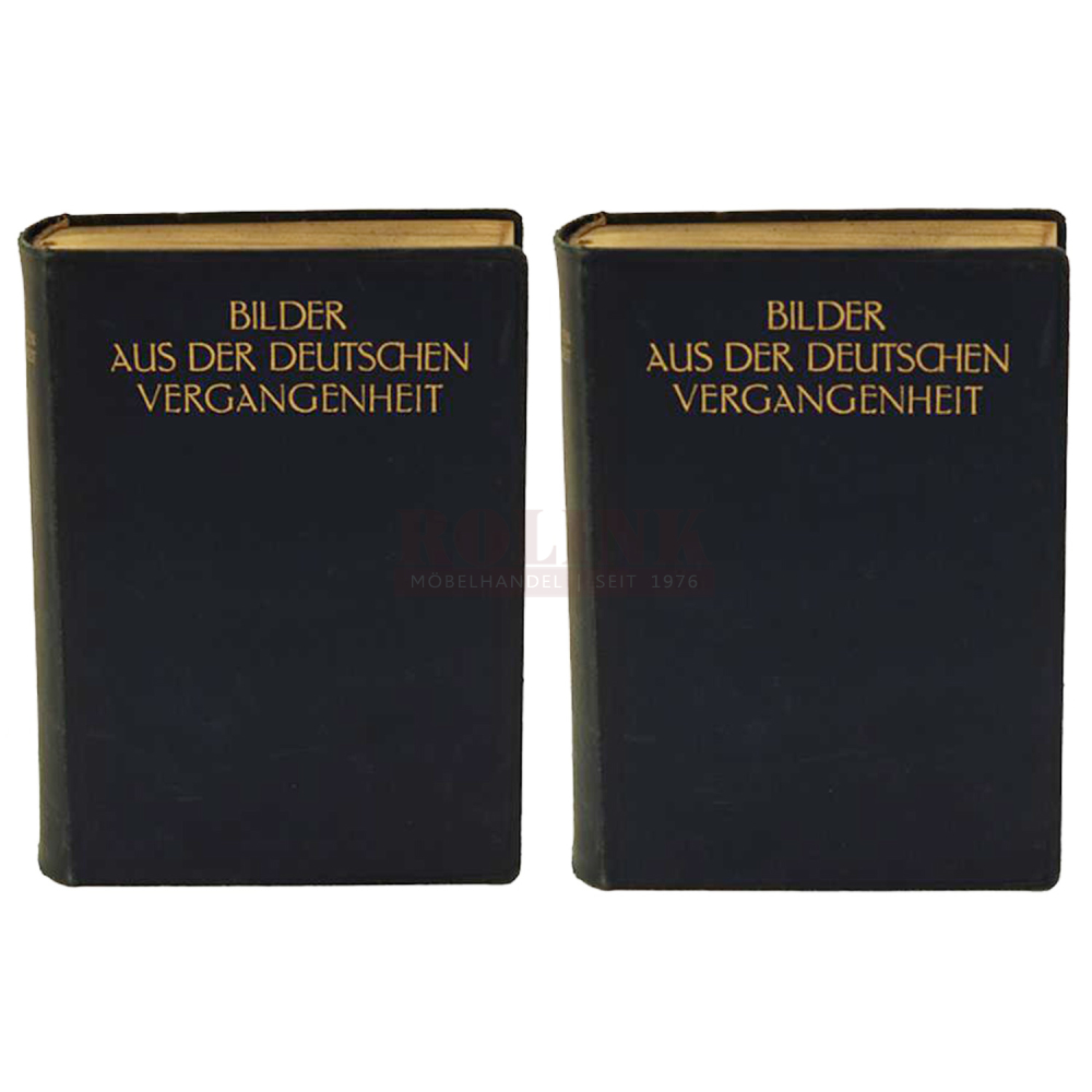Bücher G. Freytag Bilder aus der deutschen Vergangenheit 2 Bände Knaur Verlag 1927
