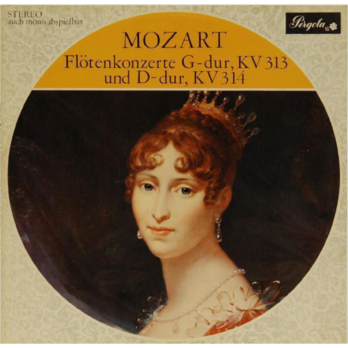 Schallplatte "Flötenkonzert G-Dur, KV 313 und D-Dur, KV 413" Mozart LP