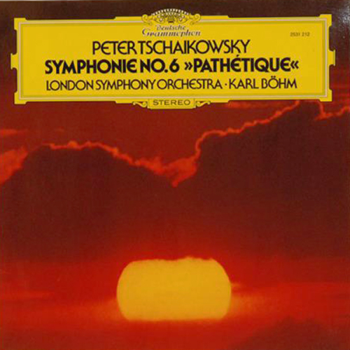 Schallplatte "Symphonie no. 6: Pathétique" Peter Tschaikowsky