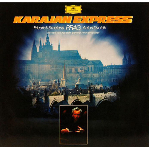 Schallplatte "Karajan Express Prag" Herbert von Karajan 2 LPs
