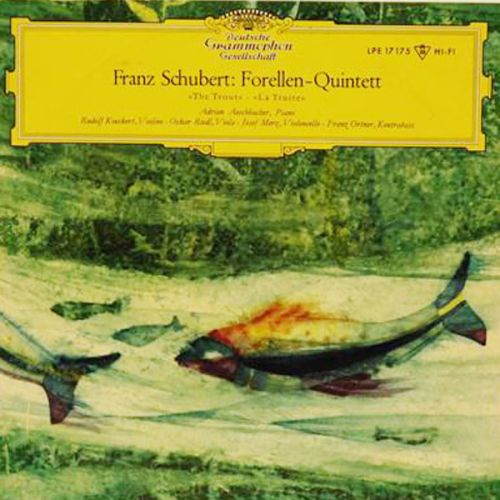 Schallplatte "Franz Schubert: Forellen-Quintett" LP 1959