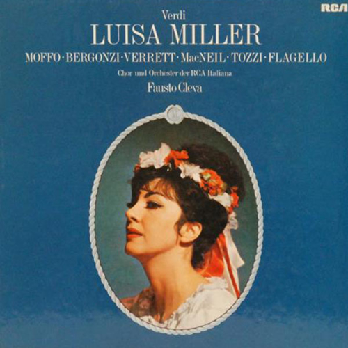 Schallplatten Luisa Miller Giuseppe Verdi 1980