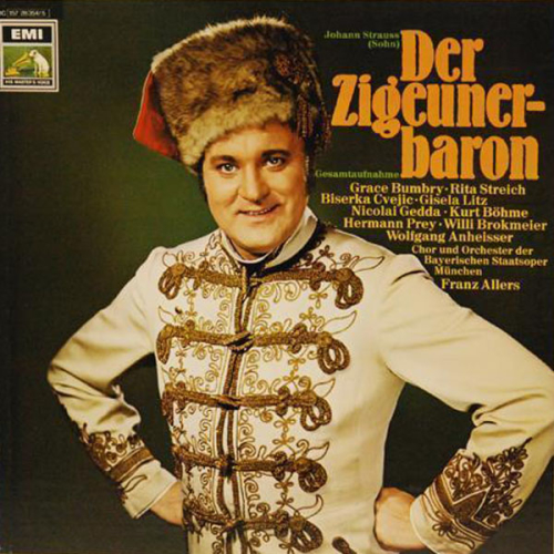 Schallplatten Der Zigeunerbaron Johann Strauss Gesamtaufnahme 1970