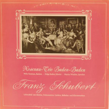 Schallplatte - Besuch bei Franz Schubert Rosenau-Trio