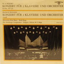 Schallplatte - Konzert für 2 Klaviere und Orchester