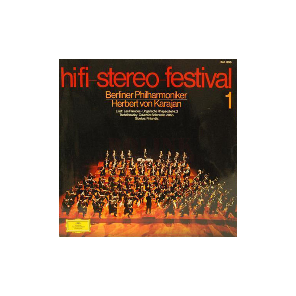 Schallplatte Hifi Stereo-Festival 1 Berliner Philharmoniker Karajan LP