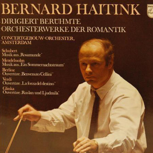 Schallplatte "Bernard Haitink dirigiert berühmte Orchesterwerke der Romantik" LP 1969