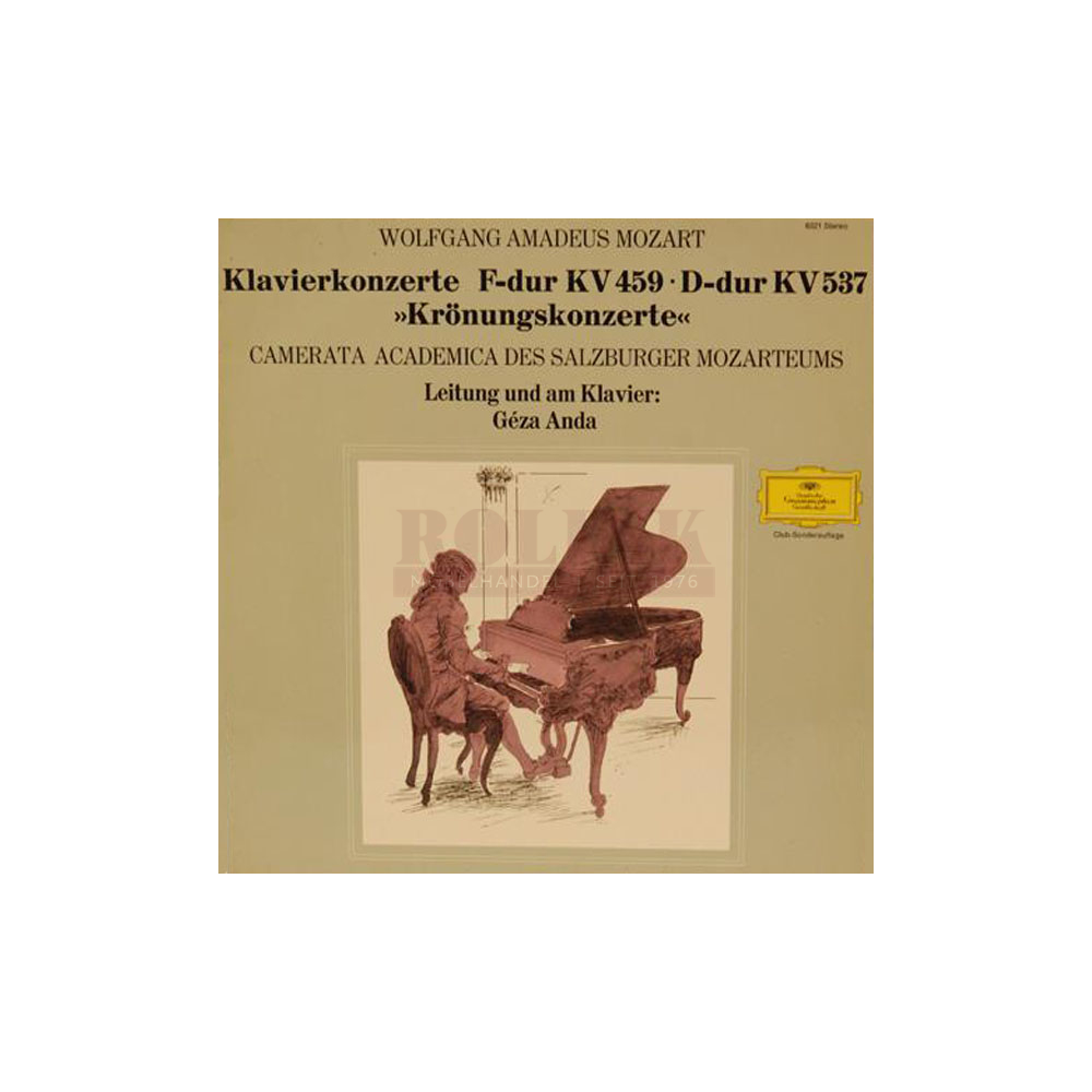 Schallplatte Klavierkonzerte Krönungskonzerte Mozart LP 