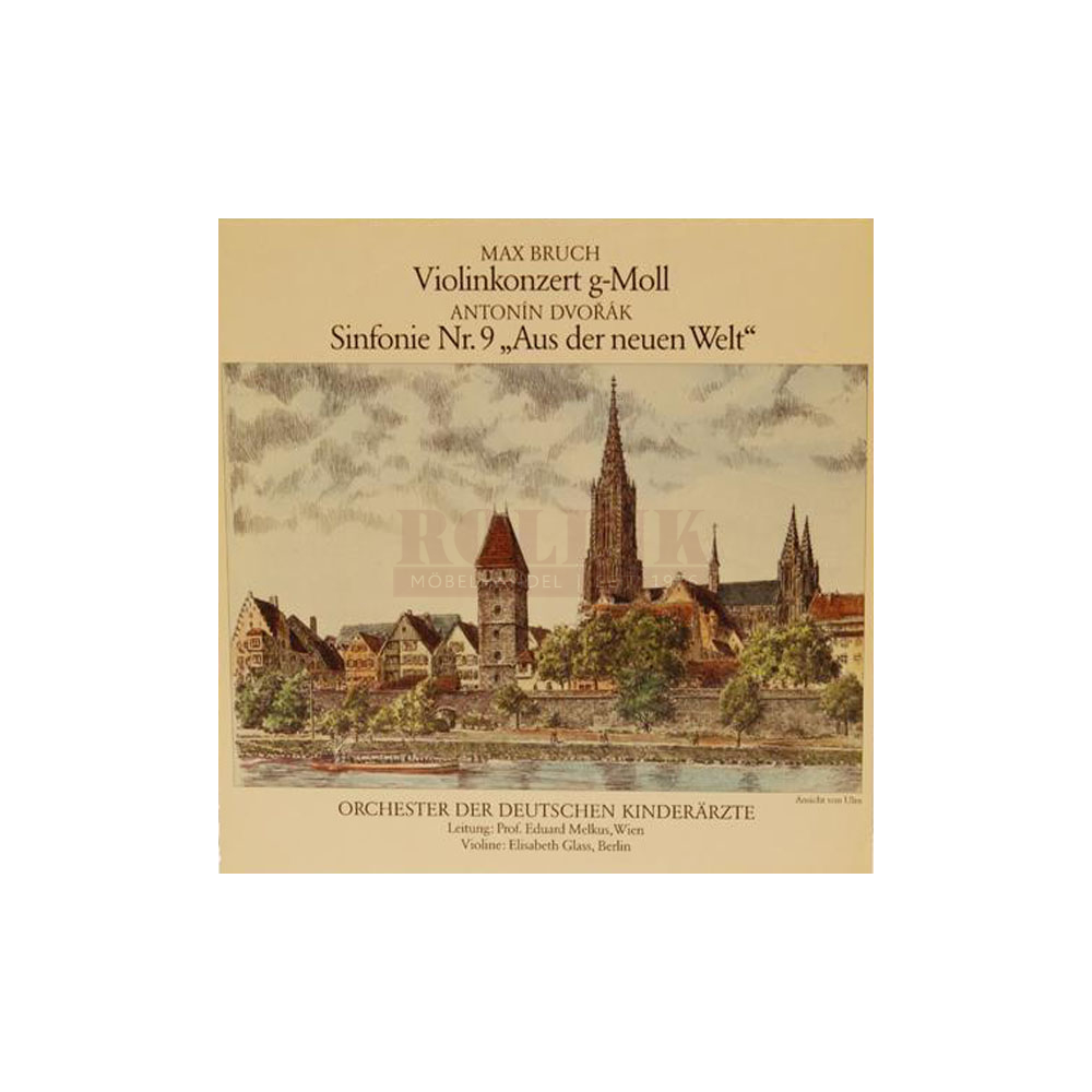 Schallplatte Violinenkonzert G-Moll - Sinfonie Nr. 9 Aus der neuen Welt LP