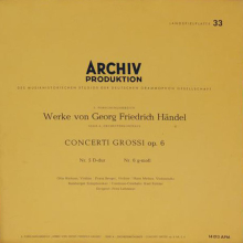 Schallplatte - Concerti Grossi Op. 6 - Nr. 5 D-Dur - Nr. 6