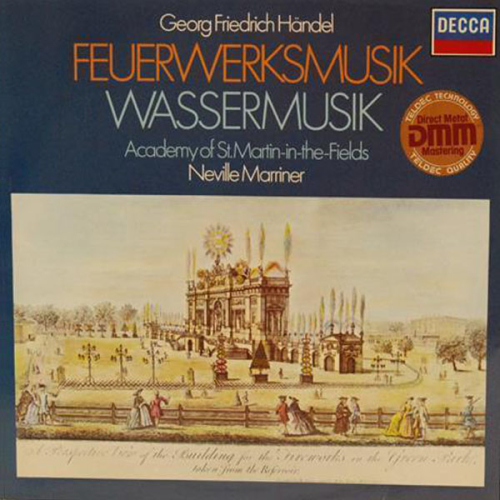 Schallplatte "Feuerwerksmusik - Wassermusik" Händel LP 1972