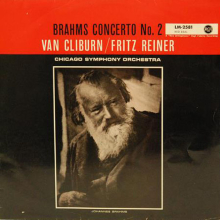 Schallplatte - Brahms Concerto No. 2 Van Cliburn Reiner...