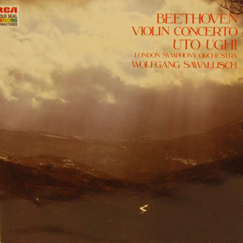Schallplatte "Violin Concerto" Beethoven LP 1986