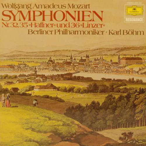 Schallplatte "Symphonien Nr. 32, 35 Haffner und 36 Linzer" Mozart LP 1980