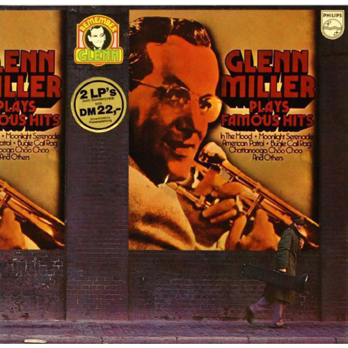 Schallplatten "Glenn Miller Plays Famous Hits" Glenn Miller 2 LPs 1974