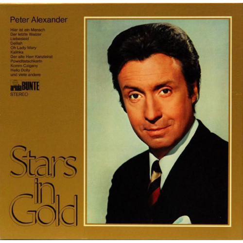 Schallplatte "Stars in Gold" Peter Alexander 2 LPs 1971