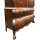 Kabinettschrank Antik Holz Schrank Barockstil Massiv Eiche