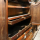 Kabinettschrank Antik Holz Schrank Barockstil Massiv Eiche