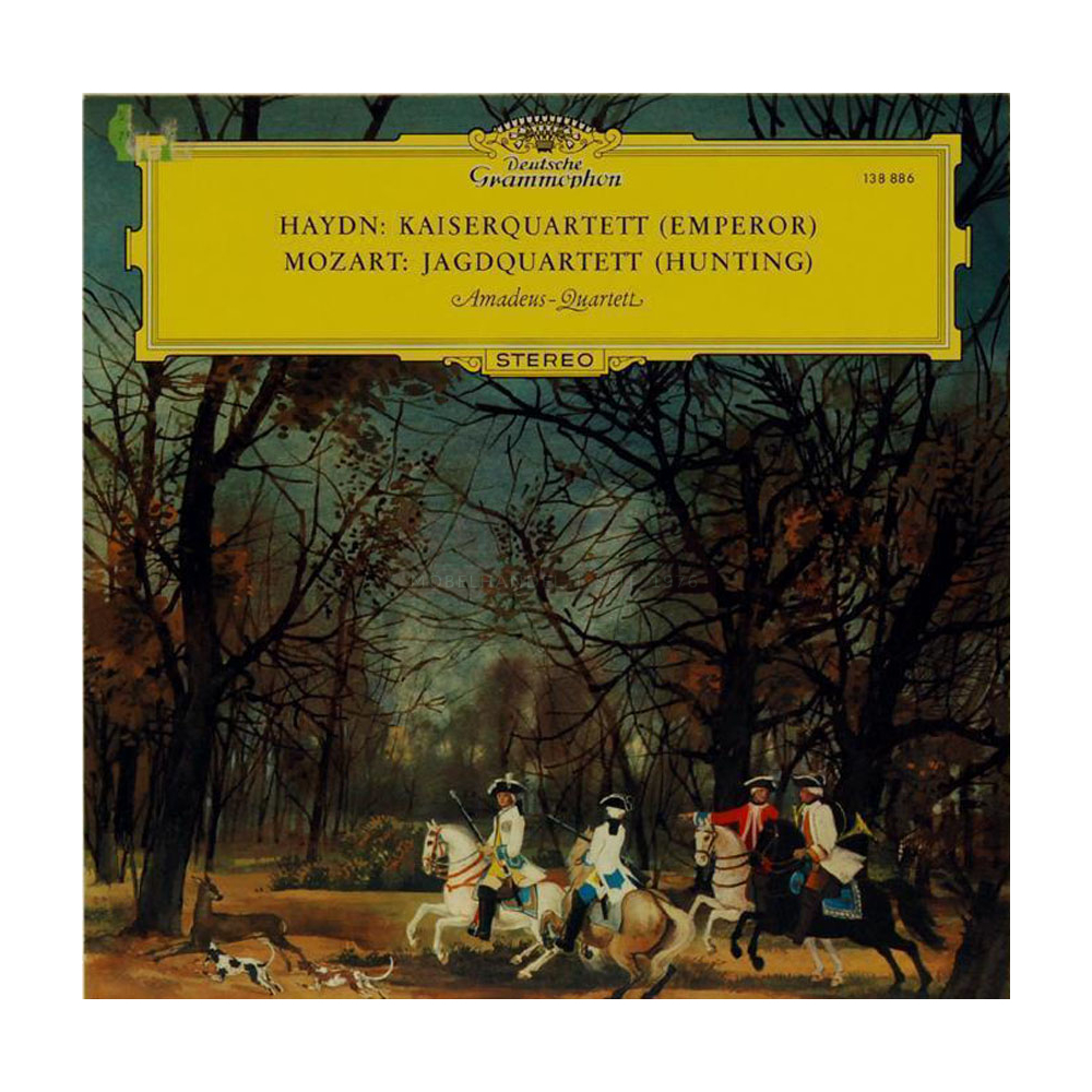 Schallplatte Kaiserquartett & Jagdquartett Haydn Mozart LP 1964