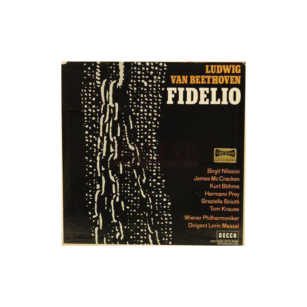 Schallplatte Fidelio Beethoven Lorin Maazel 2 LPs