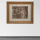 Gemälde "Christus und der reiche Jüngling" H. Hoffmann mit Stuckrahmen