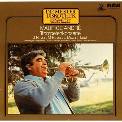 Schallplatte "Trompetenkonzerte" Haydn Haydn Mozart Torelli Maurice André LP 1978