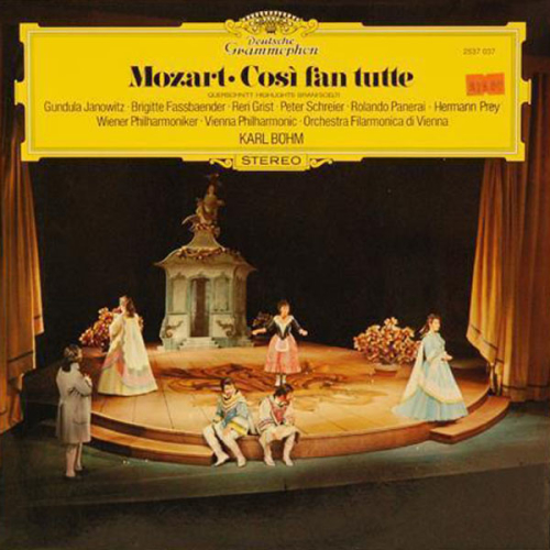 Schallplatte "Cosi fan tutte" Mozart Karl Böhm LP 1977