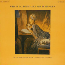 Schallplatte - Willst du dein Herz mir schenken Bach...