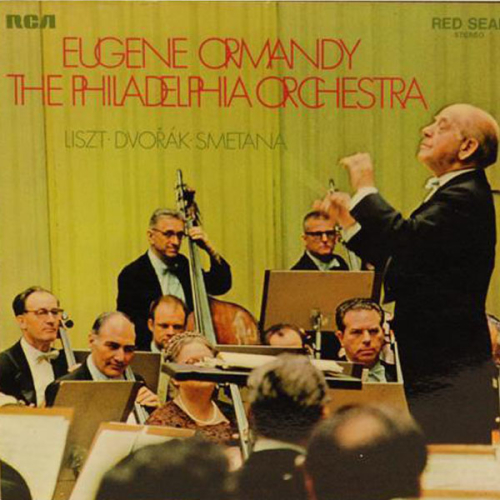 Schallplatte Eugene Ormandy The Philadelphia Orchestra Liszt Dvorák Smetana LP 1970