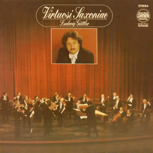 Schallplatte "Virtulosi Saxoniae" Ludwig Güttler LP 1988