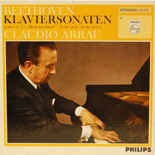 Schallplatte "Beethoven Klaviersonaten" Claudio Arrau LP 1964