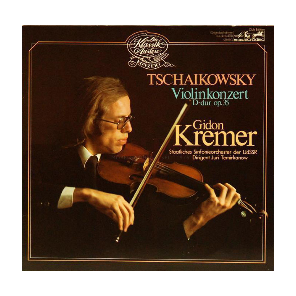 Schallplatte Violinkonzert D-Dur Op. 35 Tschaikowsky Gideon Kremer LP 1979