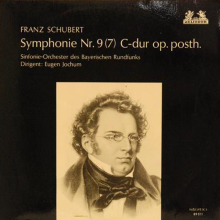 Schallplatte "Symphonie Nr. 9 (7) C-Dur Op....