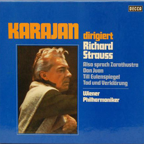 Schallplatte "Karajan dirigiert Richard Strauss" Strauss Herbert von Karajan 2 LPs 1974