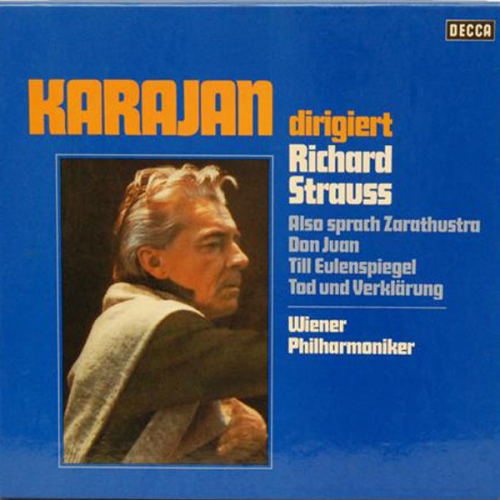 Schallplatte - Karajan dirigiert Richard Strauss Strauss Herbert von Karajan 2 LPs 1974